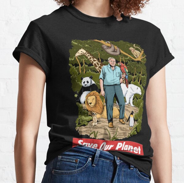 David Attenborough - Save Our Planet Classic T-Shirt