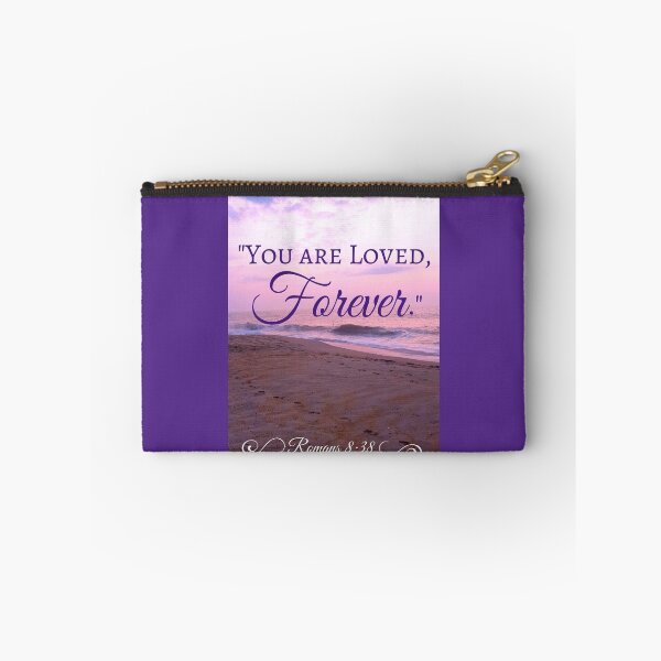 Item preview, Forever Loved Bible Verse Romans 8:38 designed and sold by m4rg1.