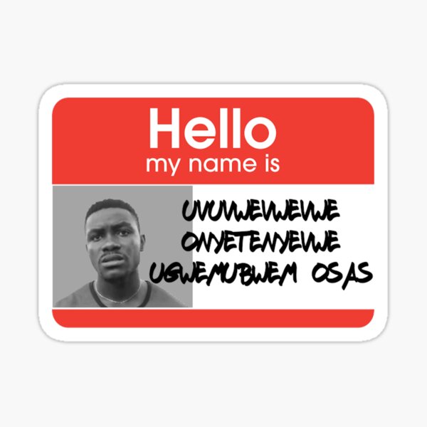 Item preview, Uvuvwevwevwe Onyetenyevwe Ugwemubwem Osas designed and sold by SMStore.