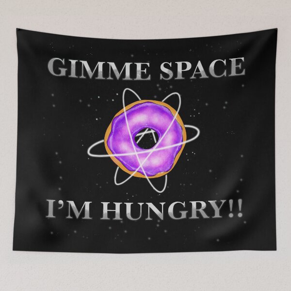 Item preview, GIMME SPACE I’M HUNGRY!! Galaxy glazed space donut designed and sold by TYNEY92.