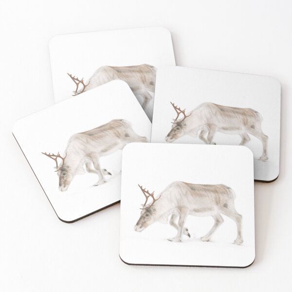 Item preview, Reindeer Walking designed and sold by Grey Heron Images.