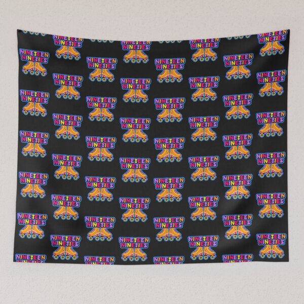 Item preview, Nineteen Nineties 1990s roller skates graffiti (vintage retro) designed and sold by DesignsofNote.