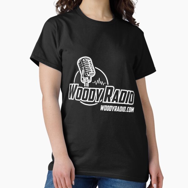 Woody Radio Logo for Dark Backgrounds Classic T-Shirt