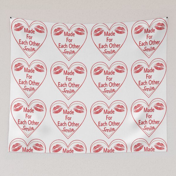 Item preview, Made for each other Smile designed and sold by 59SHOP24.