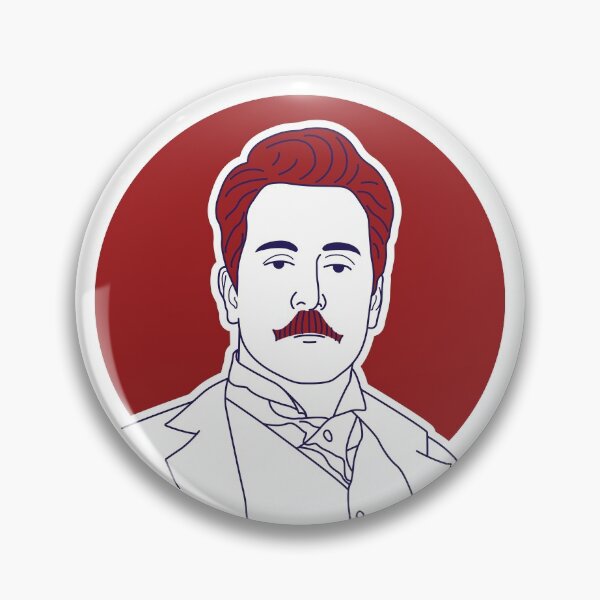 Artikelvorschau, Giacomo Puccini minimalistisches Strichzeichnungenporträt entworfen und verkauft von OpeRadar.