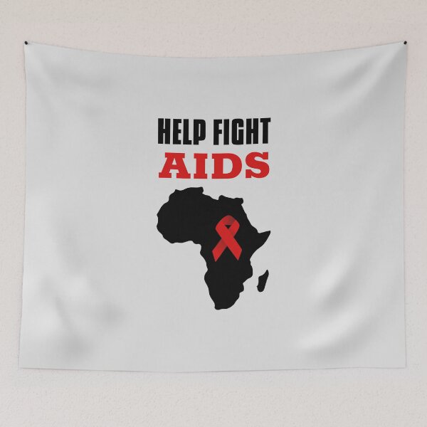 Item preview, Help Fight Aids designed and sold by AladdinMktgs.