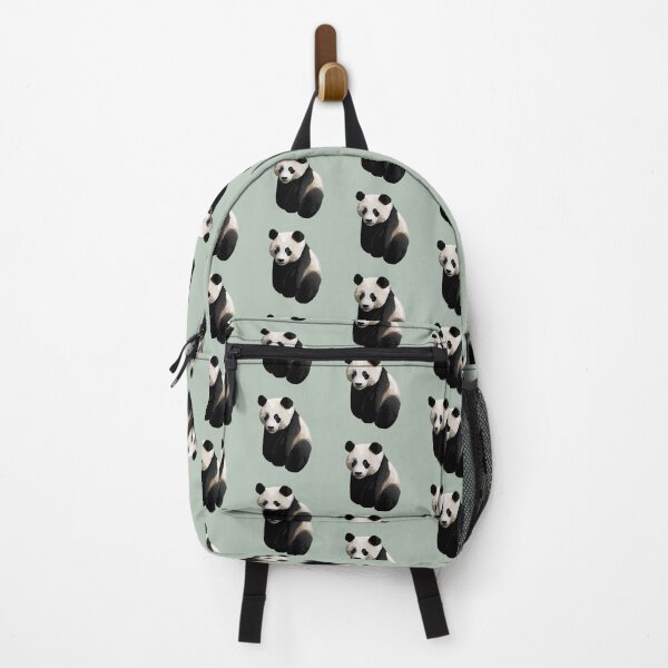 Item preview, Light Sage Green - Realistic Giant Panda Illustration designed and sold by Amanda Roos.