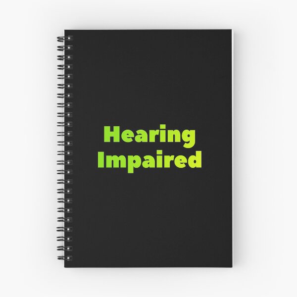 Item preview, Hearing impaired designed and sold by Cat Print.