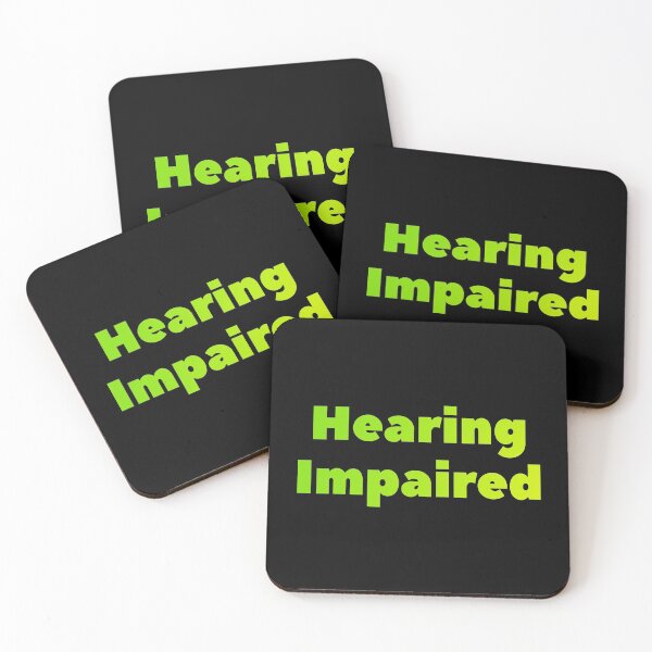 Item preview, Hearing impaired designed and sold by Cat Print.