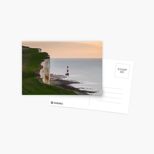 Beachy head Lighthouse New years morning 2016 Postcard