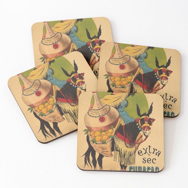 Item preview, retro curacao cusenier 32086 designed and sold by CorasPosters.