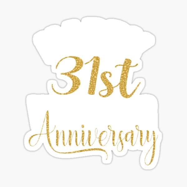 Amazon.com: LINGPAR 31 Years Birthday Cake Topper - New Best Crystal  Rhinestone 31st Wedding Anniversary Or 31 Years Old Cake Topper Party  Decoration Silver : Grocery & Gourmet Food
