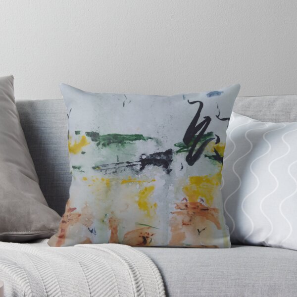 Item preview, Fancy cats. Watercolor abstraction. designed and sold by Natairbrush.