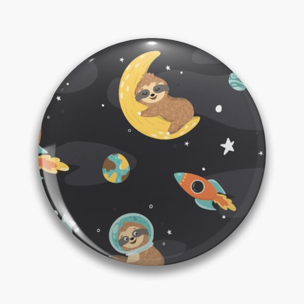 Item preview, cute sloth astronaut designed and sold by Babmk.