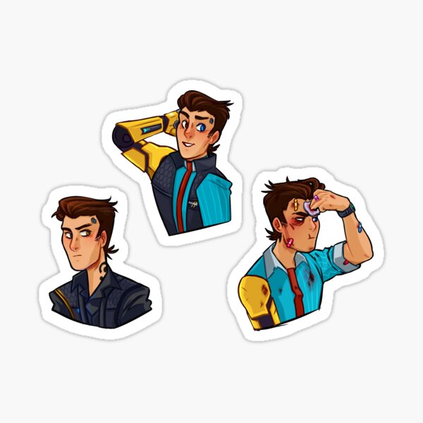 Rhys Tales from the Borderlands Sticker Set Tftbl Sticker