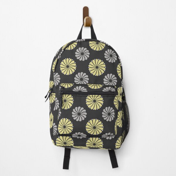 Item preview, Japanese Kiku Flower Pattern - Black Gold designed and sold by recs-official.