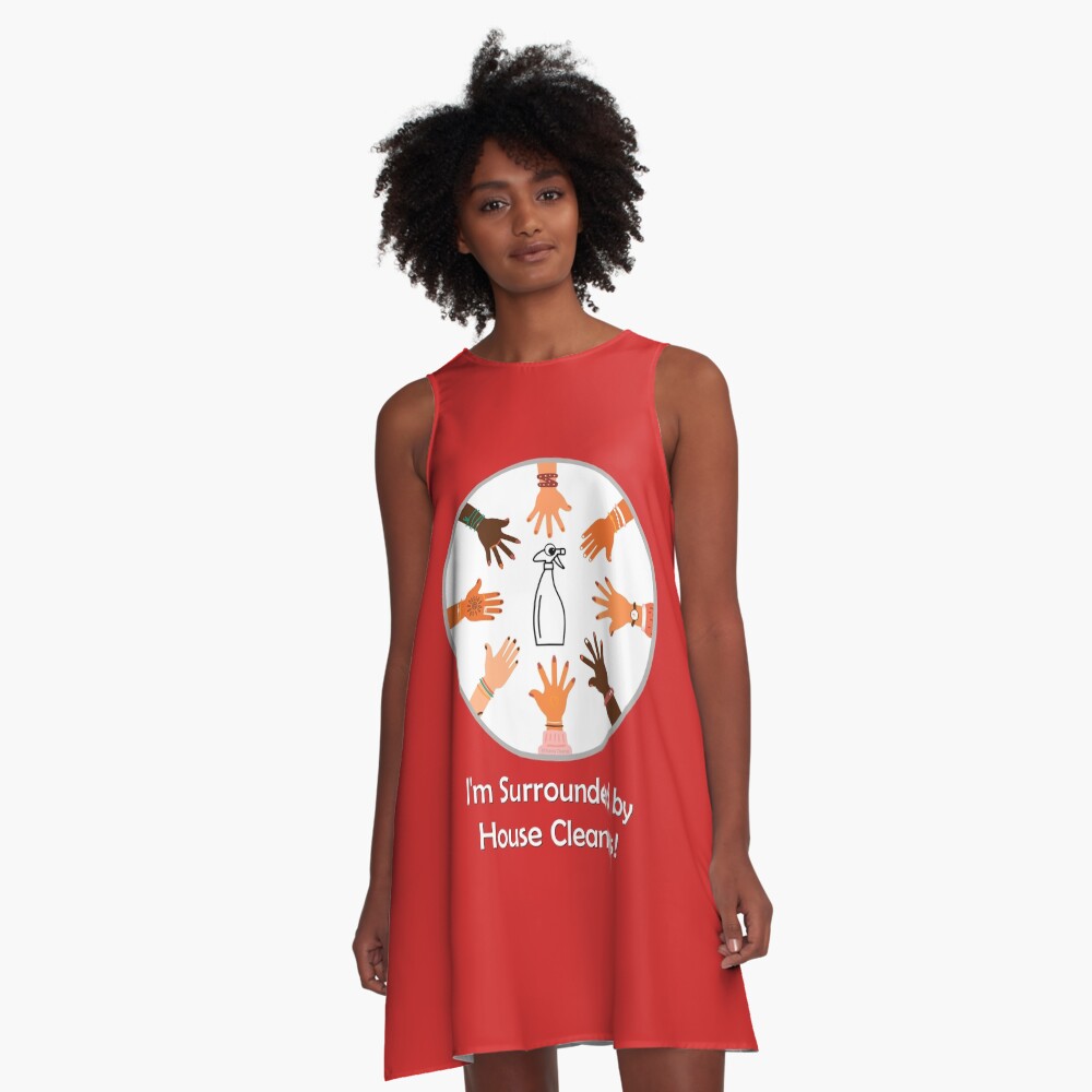 Item preview, A-Line Dress designed and sold by SavvyCleaner.