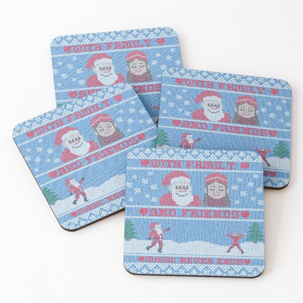 Item preview, With Family And Friends Magic Never Ends | Merry Christmas Holiday designed and sold by Ainbowz-Artwork.