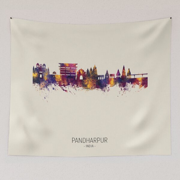 Item preview, Pandharpur Skyline India designed and sold by ArtPrints.