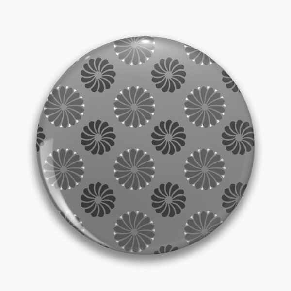 Item preview, Japanese Kiku Flower Pattern - Monotone designed and sold by recs-official.