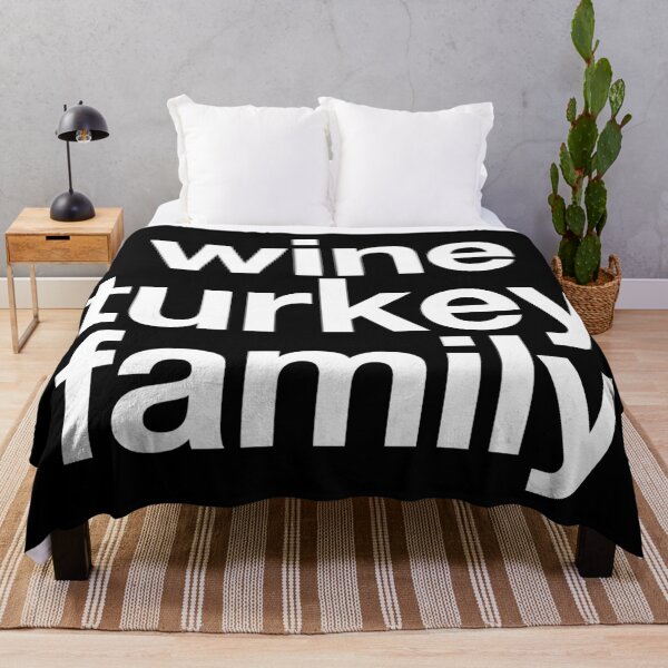 Item preview, WTF Thanksgiving - Wine Turkey Family Thanksgiving Shirt designed and sold by WordsmithNerd.