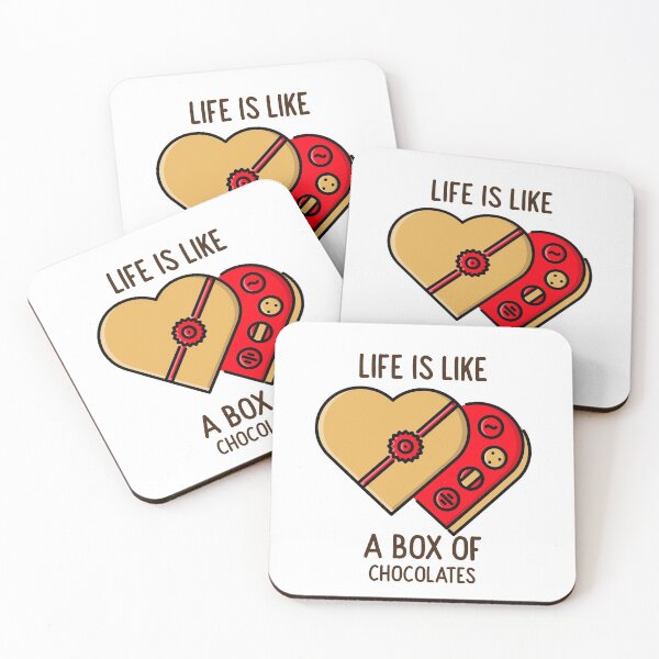 Item preview, Life is like a box of chocolates designed and sold by xArchGoDx.