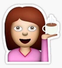 Brown Hair Woman Emoji Stickers Redbubble
