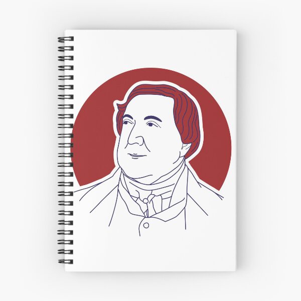 Item preview, Gioachino Rossini minimalist line art portrait designed and sold by OpeRadar.
