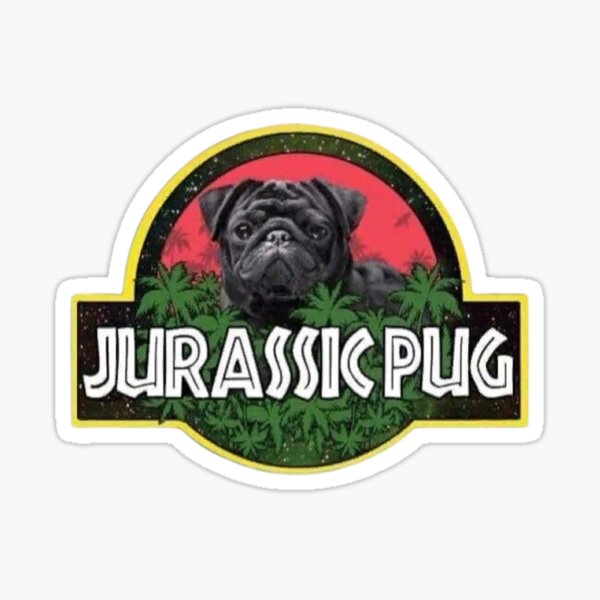 Item preview, Jurassic pug designed and sold by orsiches.