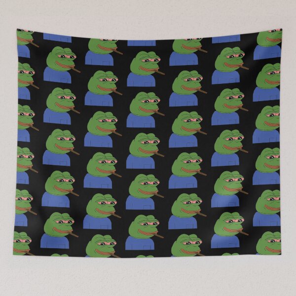 Item preview, Pepe the frog meme stoned designed and sold by Omeris.