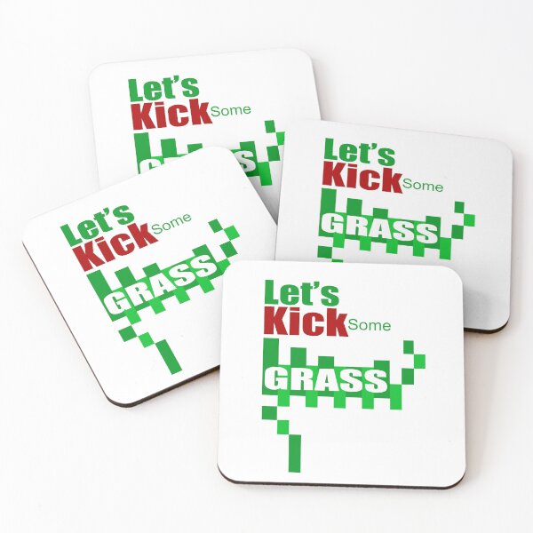 Item preview, Lets Kick some grass Collection for clothing, accessories and home decor. designed and sold by Myartbeyours.
