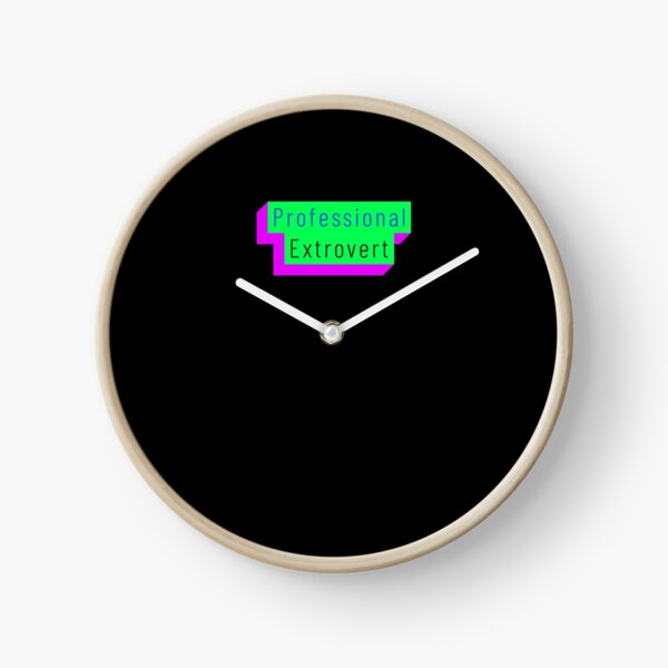 Item preview, Funny Professional Extrovert Label in flashy colors designed and sold by aurielphoenix.