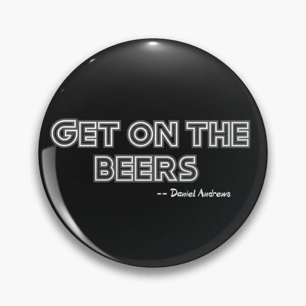 Item preview, Get on the beer -daniel andrew designed and sold by Inspiring Strokes.