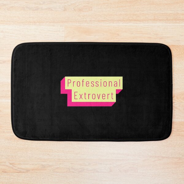 Item preview, Funny Professional Extrovert Label in flashy colors designed and sold by aurielphoenix.