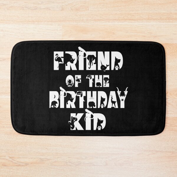 Item preview, Friend Of The Birthday Kid Zoo Theme Animal Party print designed and sold by Grabitees.