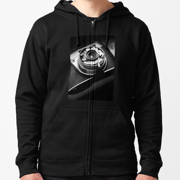 Vintage camera Zipped Hoodie