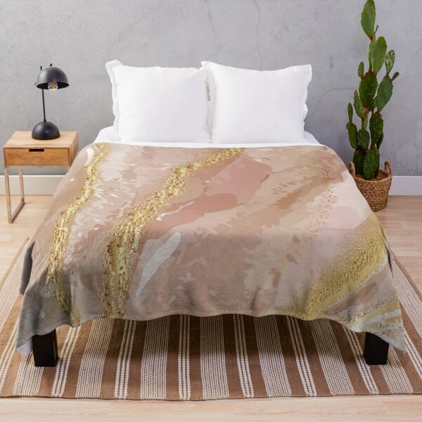 Item preview, Preppy Girly Chic Rose Gold Stripes Pink Marble designed and sold by IamTrending.