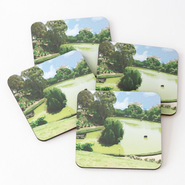 Item preview, Paloma Park in Benalmadena Costa Del Sol,  Spain. Watercolour effect designed and sold by Gerald Waters.