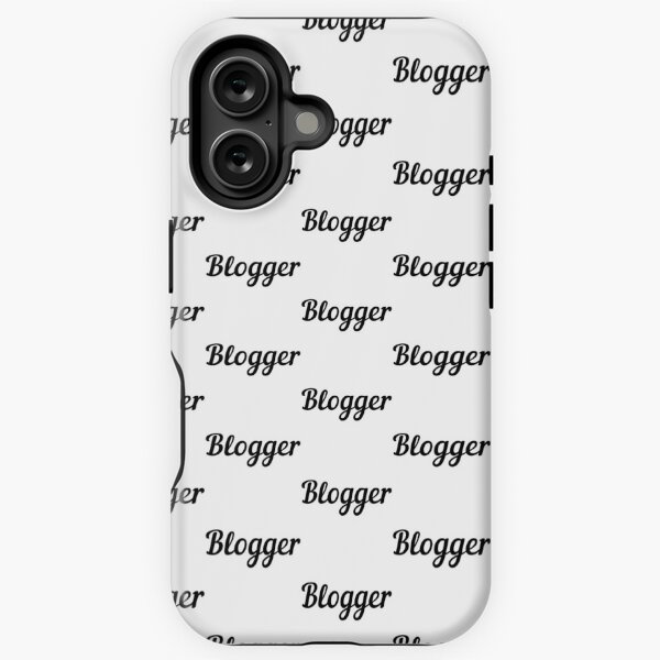 Vista previa del artículo con la obra «Blogger», diseñado y vendido por FanekShop.