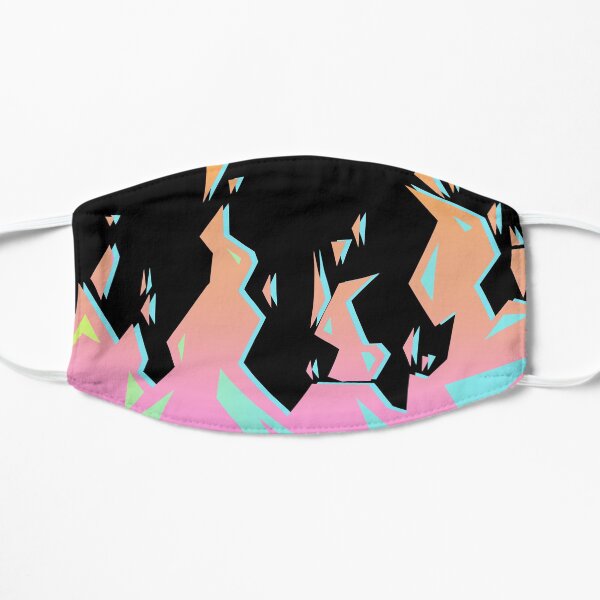 Promare Burnish Flames Flat Mask