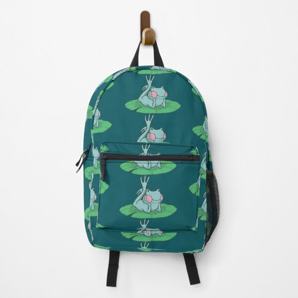 Item preview, Teal Frog on a Lily Pad designed and sold by TerraTora.