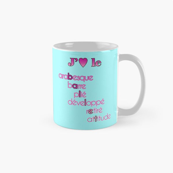 Item preview, J aime le ballet - I love ballet designed and sold by KoolDsignsDANCE.