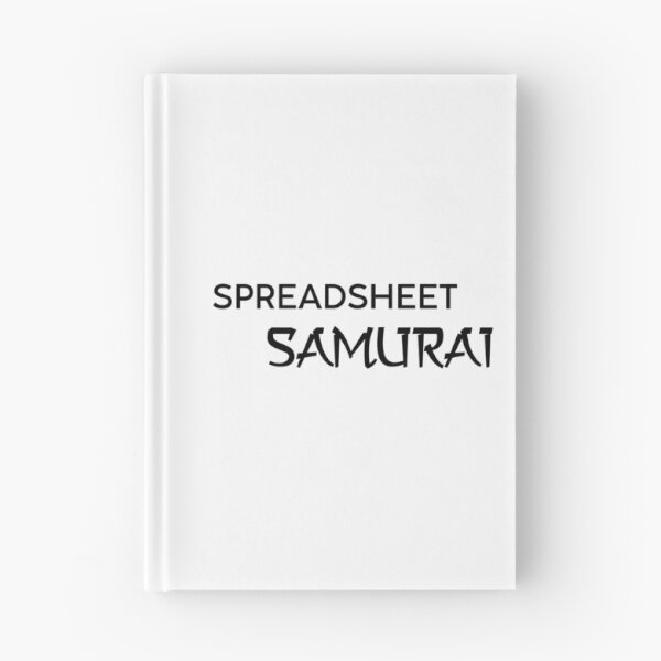 Item preview, Spreadsheet Samurai designed and sold by creative-boo.