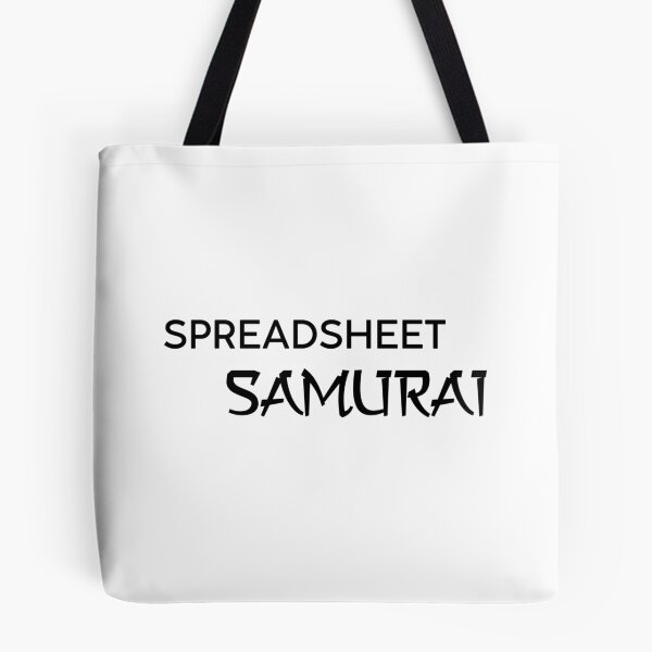 Aperçu de l'œuvre Tableur Samouraï créée et vendue par creative-boo.