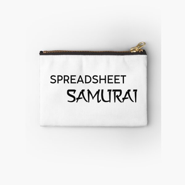 Item preview, Spreadsheet Samurai designed and sold by creative-boo.