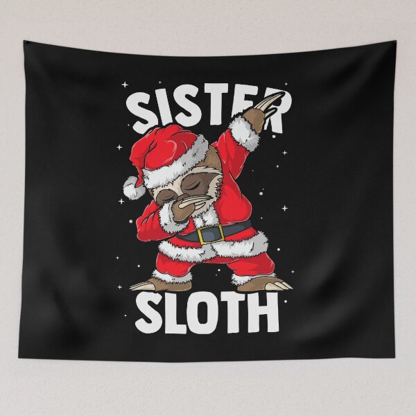 Item preview, Sister sloth for Christmas  designed and sold by mermaidselina.