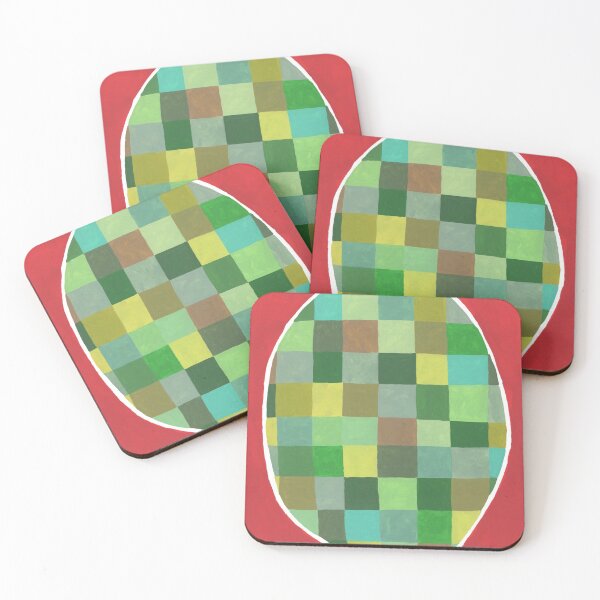 Item preview, Abstract green egg designed and sold by Aidi Riera.