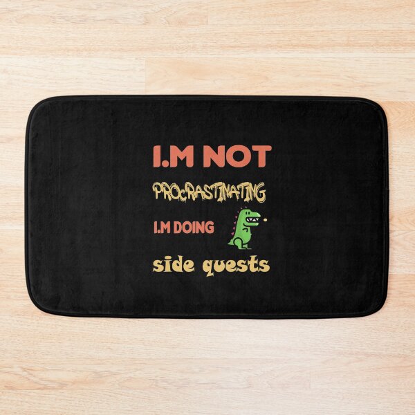 Item preview, I'm not prucrastinating I'm doing side qouests, cute family gift idea for mom, dad & siblings, best seller, siying quote, gift designed and sold by MODERN DESIGNS.