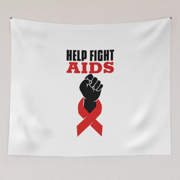 Item preview, Help Fight Aids designed and sold by AladdinMktgs.