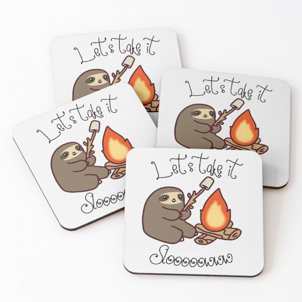 Artikelvorschau, Nehmen wir es langsam Faultier Design entworfen und verkauft von The Merch.